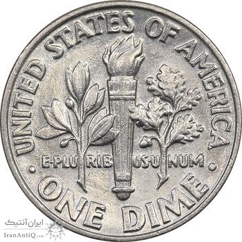 سکه 1 دایم 1992P روزولت - AU58 - آمریکا