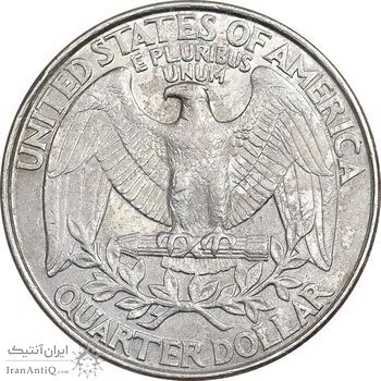 سکه کوارتر دلار 1997 واشنگتن - AU55 - آمریکا