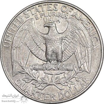 سکه کوارتر دلار 1997P واشنگتن - AU50 - آمریکا