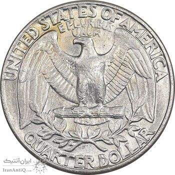 سکه کوارتر دلار 1992P واشنگتن - AU50 - آمریکا