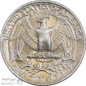 سکه کوارتر دلار 1981P واشنگتن - AU55 - آمریکا