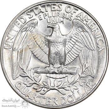 سکه کوارتر دلار 1979D واشنگتن - MS61 - آمریکا