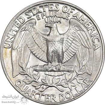 سکه کوارتر دلار 1979D واشنگتن - MS61 - آمریکا