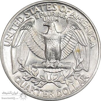 سکه کوارتر دلار 1979 واشنگتن - MS61 - آمریکا