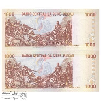 اسکناس 1000 پزو 1993 جمهوری - جفت - UNC64 - گینه بیسائو