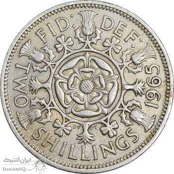 سکه 2 شیلینگ 1965 الیزابت دوم - EF45 - انگلستان