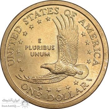 سکه یک دلار 2000P ساکاگاوا (دختر سرخپوست) - MS62 - آمریکا