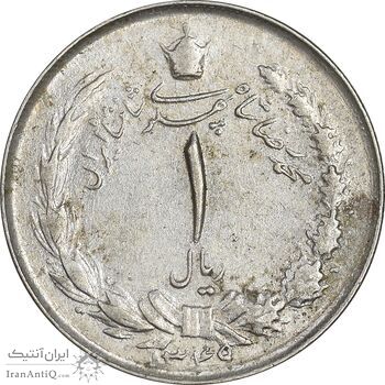 سکه 1 ریال 1349 - AU58 - محمد رضا شاه