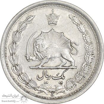 سکه 1 ریال 1310 - AU58 - رضا شاه