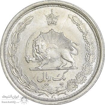 سکه 1 ریال 1313 - MS63 - رضا شاه