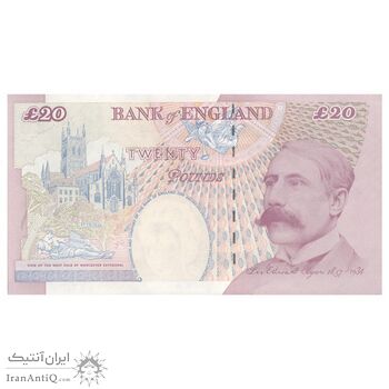 اسکناس 20 پوند بدون تاریخ (1999-2004) الیزلبت دوم - ML - تک - UNC62 - انگلستان