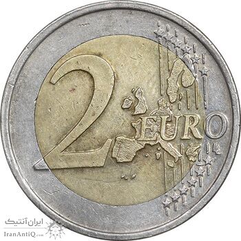 سکه 2 یورو سنت 1999 بئاتریکس - EF45 - هلند