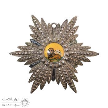 نشان همایونی درجه سه - EF - احمد شاه