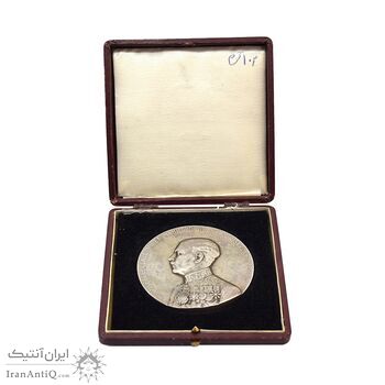 مدال یادبود میرزا محمودخان 1918 - EF45 - مظفرالدین شاه مدال یادبود میرزا محمودخان 1918 - EF45 - مظفرالدین شاه