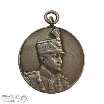 مدال نقره ذوالفقار - EF40 - رضا شاه