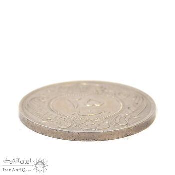 سکه 25 دینار 1310 نیکل - MS61 - رضا شاه