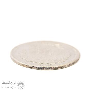 سکه 500 دینار 1323 تصویری - AU58 - مظفرالدین شاه