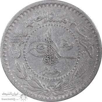 سکه 10 پارا 1327 (1912)4 سلطان محمد پنجم - رشاد - EF40 - ترکیه