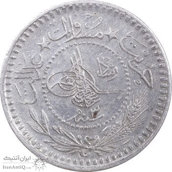 سکه 5 پارا 1327 (1911)3 سلطان محمد پنجم - رشاد - EF45 - ترکیه