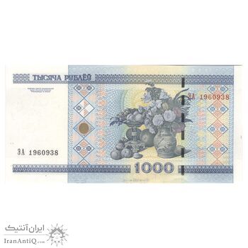 اسکناس 1000 روبل 2000 جمهوری - تک - UNC62 - بلاروس