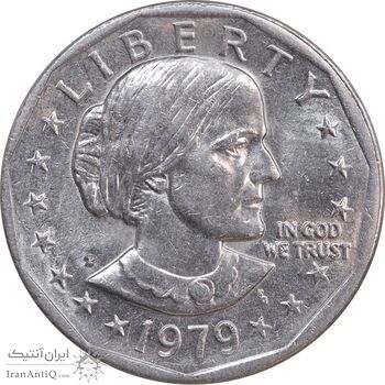 سکه یک دلار 1979P سوزان آنتونی - MS61 - آمریکا