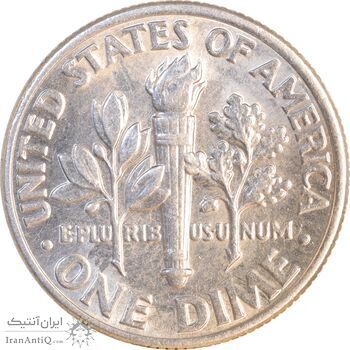 سکه 1 دایم 2007P روزولت - MS61 - آمریکا