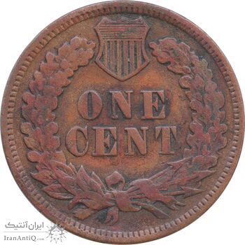 سکه 1 سنت 1907 سرخپوستی - VF35 - آمریکا