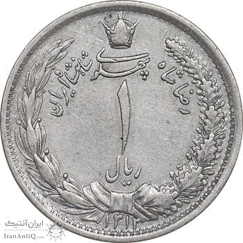 سکه 1 ریال 1313 - EF40 - رضا شاه