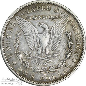 سکه یک دلار 1882O مورگان - EF45 - آمریکا