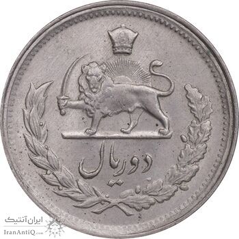 سکه 2 ریال 1331 مصدقی - MS63 - محمد رضا شاه