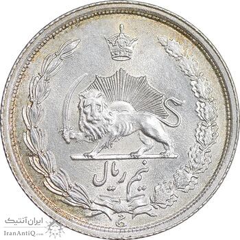 سکه نیم ریال 1314 - MS64 - رضا شاه