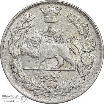 سکه 1000 دینار 1307 تصویری - MS61 - رضا شاه