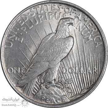 سکه یک دلار 1922 صلح - MS62 - آمریکا