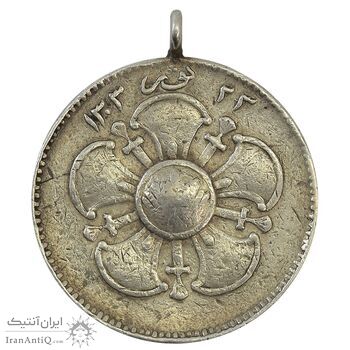 مدال نقره ثور 1303 - VF30 - رضا شاه