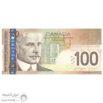 اسکناس 100 دلار 2004 الیزابت دوم - تک - AU50 - کانادا