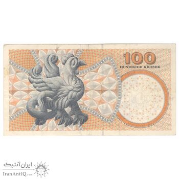 اسکناس 100 کرون بدون تاریخ (2002) مارگرته دوم - TN₁, TH - تک - VF35 - دانمارک