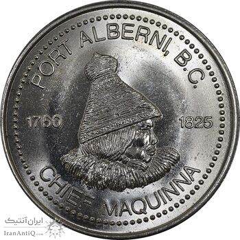 مدال 200 امین سالگرد کاپیتان جیمز کوک 1978 - MS66 - کانادا