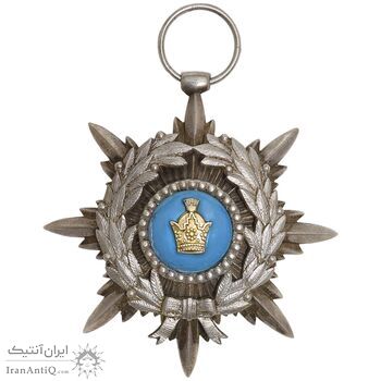 نشان دانش - ضرب سوئیس - EF - محمد رضا شاه