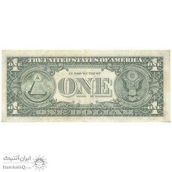 اسکناس 1 دلار 1988 جمهوری فدرال - F (آتلانتا) - تک - VF30 - آمریکا