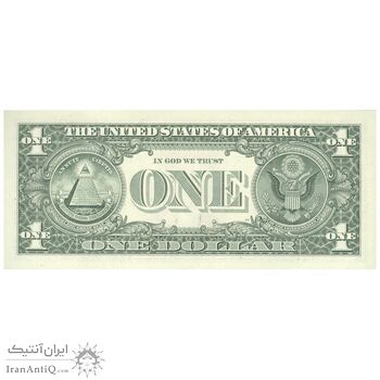 اسکناس 1 دلار 2013 جمهوری فدرال - F (آتلانتا) - تک - UNC64 - آمریکا