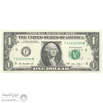 اسکناس 1 دلار 2013 جمهوری فدرال - F (آتلانتا) - تک - UNC64 - آمریکا