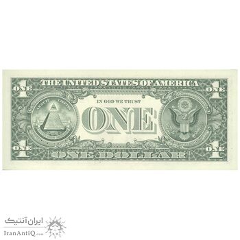 اسکناس 1 دلار 2013 جمهوری فدرال - F (آتلانتا) - تک - UNC64 - آمریکا