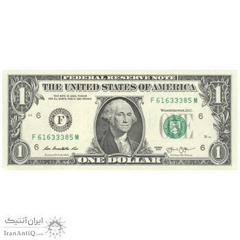 اسکناس 1 دلار 2013 جمهوری فدرال - F (آتلانتا) - تک - UNC64 - آمریکا