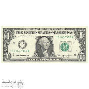 اسکناس 1 دلار 2013 جمهوری فدرال - F (آتلانتا) - تک - UNC64 - آمریکا