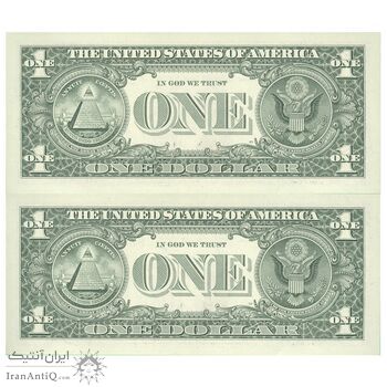 اسکناس 1 دلار 2013 جمهوری فدرال - F (آتلانتا) - جفت - UNC63 - آمریکا