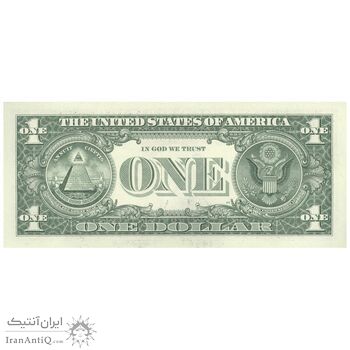 اسکناس 1 دلار 2017 جمهوری فدرال - B (نیویورک) - تک - UNC64 - آمریکا