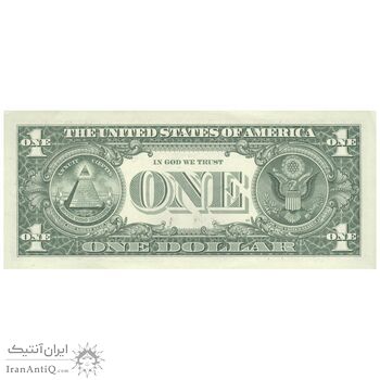 اسکناس 1 دلار 2017 جمهوری فدرال - B (نیویورک) - تک - UNC64 - آمریکا