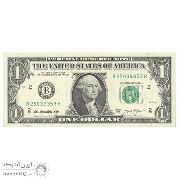 اسکناس 1 دلار 2013 جمهوری فدرال - B (نیویورک) - تک - VF35 - آمریکا
