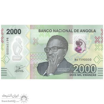 اسکناس 2000 کوانزا 2023 جمهوری - تک - UNC63 - آنگولا