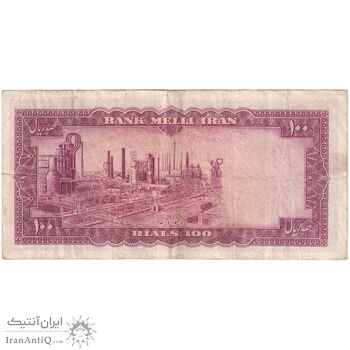 اسکناس 100 ریال 1333 - تک - VF35 - محمد رضا شاه